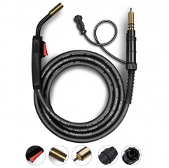 MIG Welding Gun, M-15 MIG Gun Replacement for Miller #169589 Connector 10FT, 150A.030''-.035''