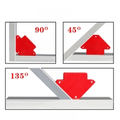 HITBOX Welding Magnet Holder Welding Positioner 25LBS 45/90/135 Degrees Soldering Locator